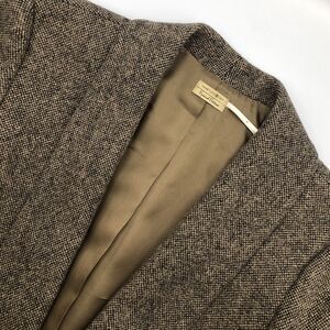 Max Studio Special Collection Wool Blend Blazer Size 4 Hook Eye Closure Preppy